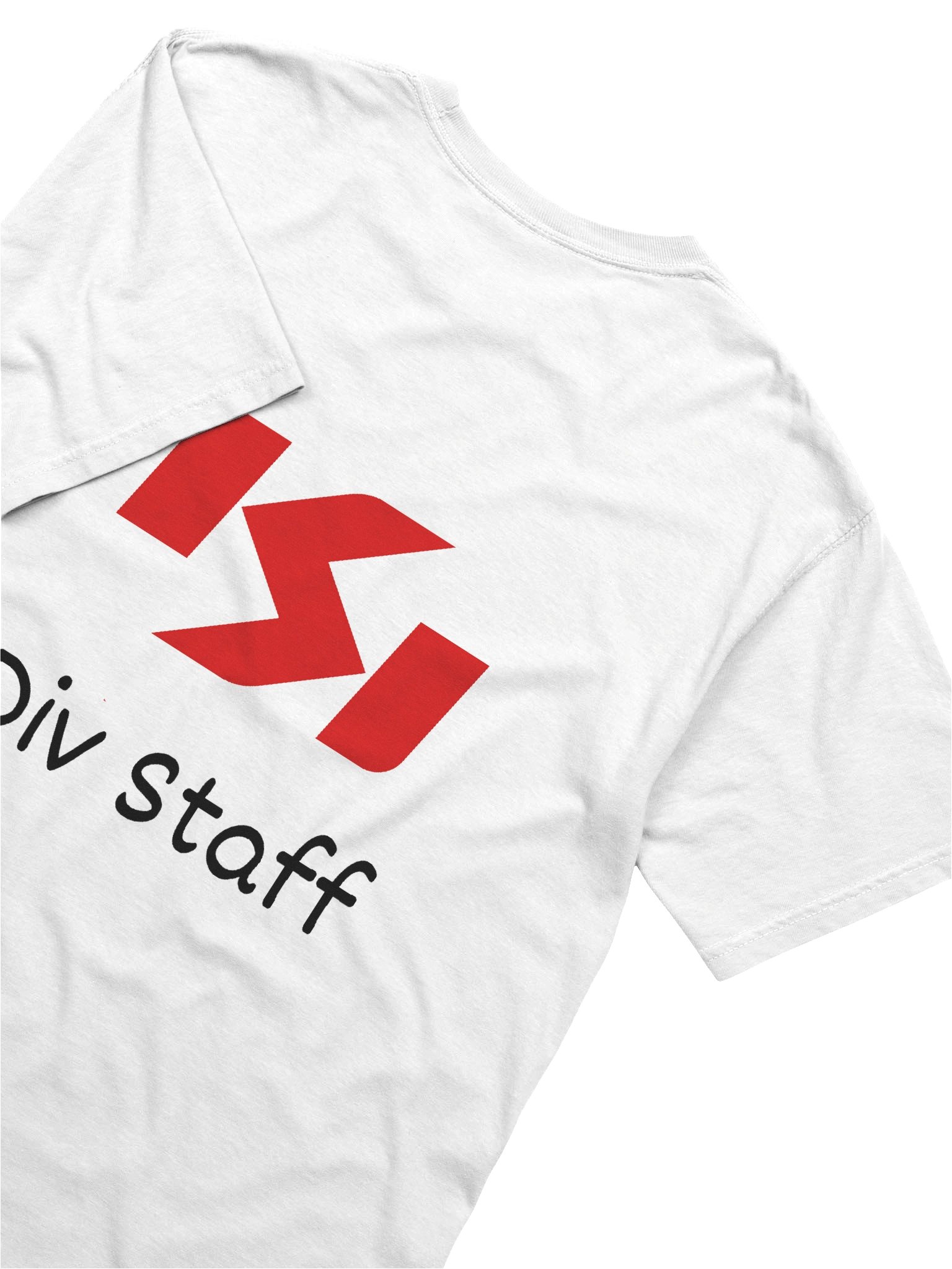 White Div Staff tee shirt product image (6)