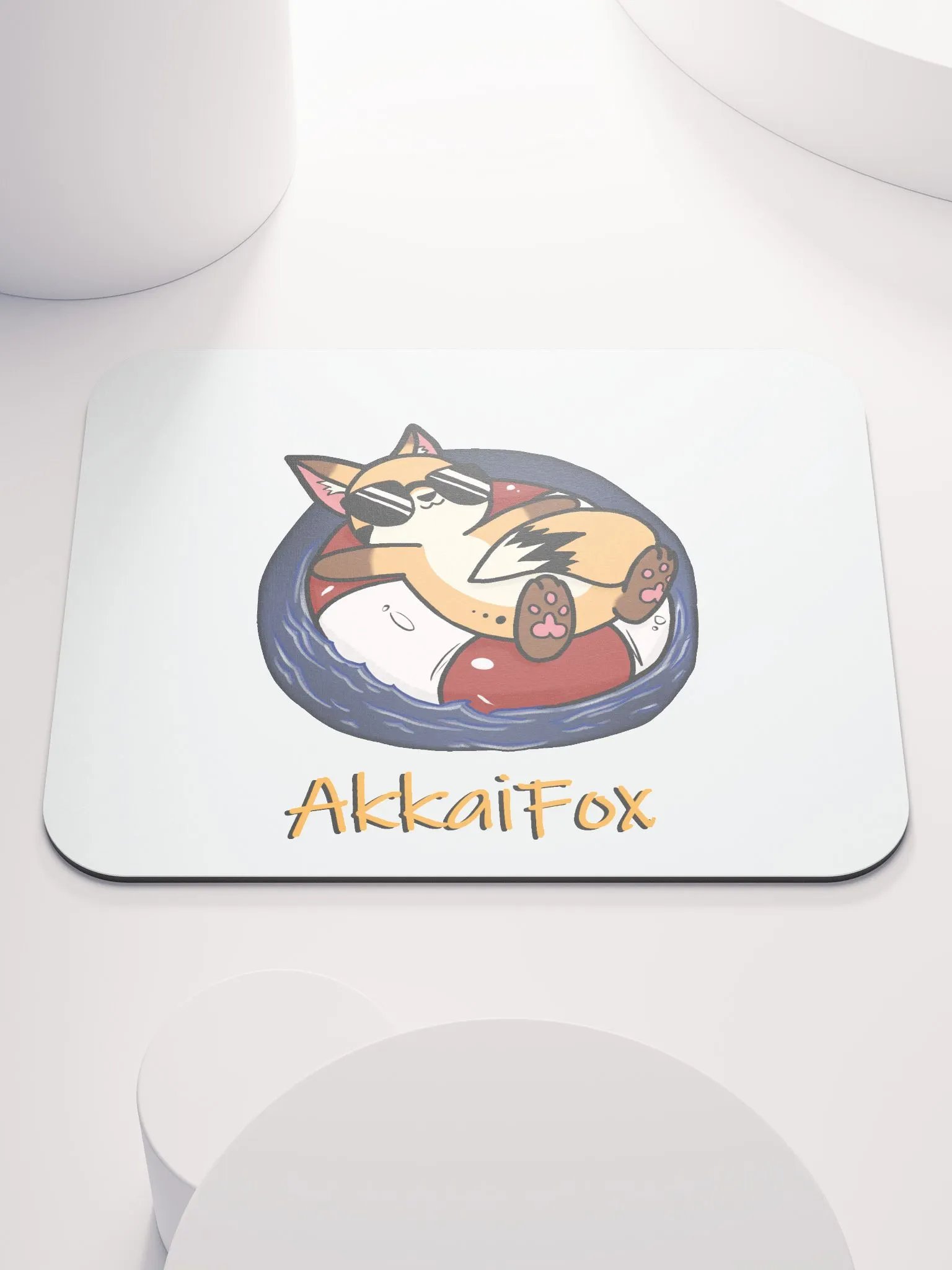 Fox Pool Mouse Pad product image (1)