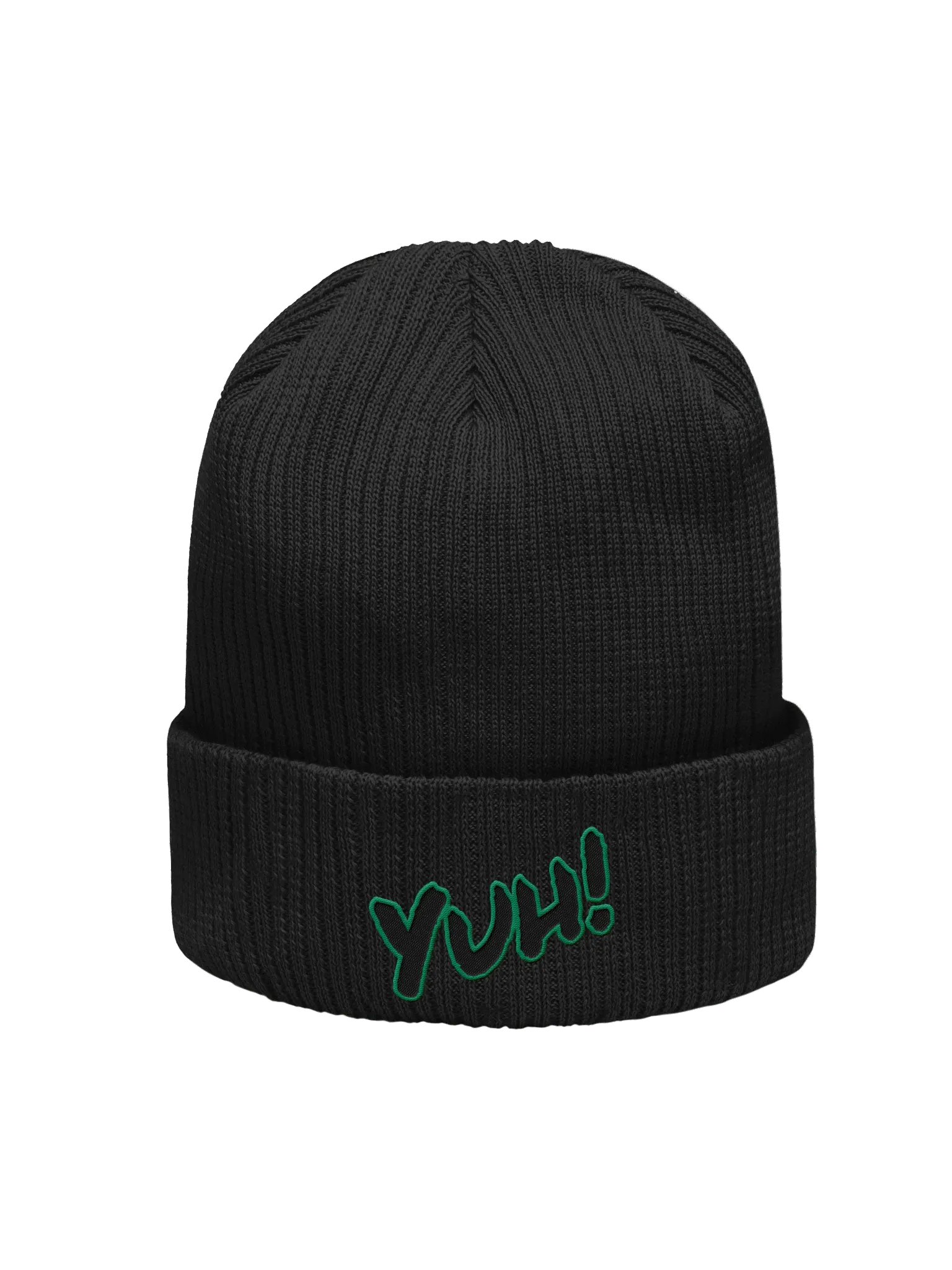 Yuh! Reverse Colorway - Atlantis Organic Ribbed Beanie product image (1)