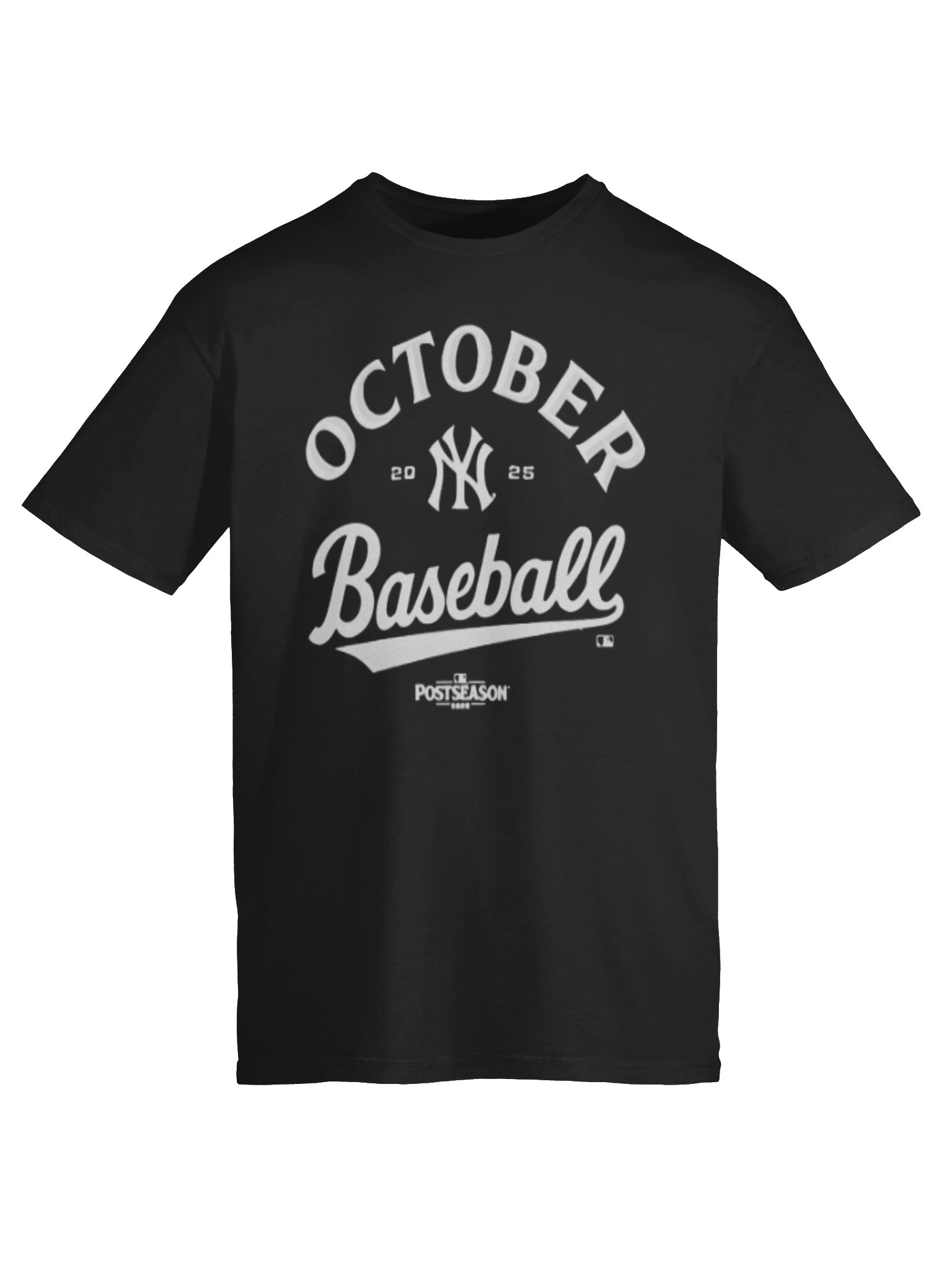 Official New York Yankees October Baseball MLB Postseason 2025 T-shirts product image (6)