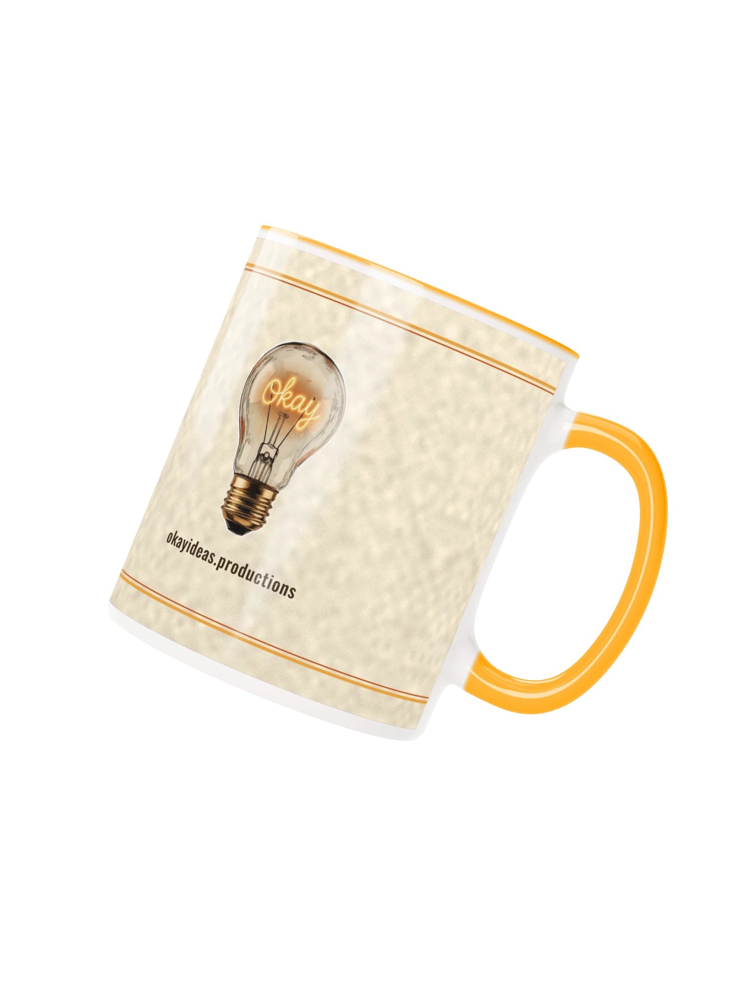 The Hours She Broke — Mug (Color Inside, Golden Yellow) product image (2)