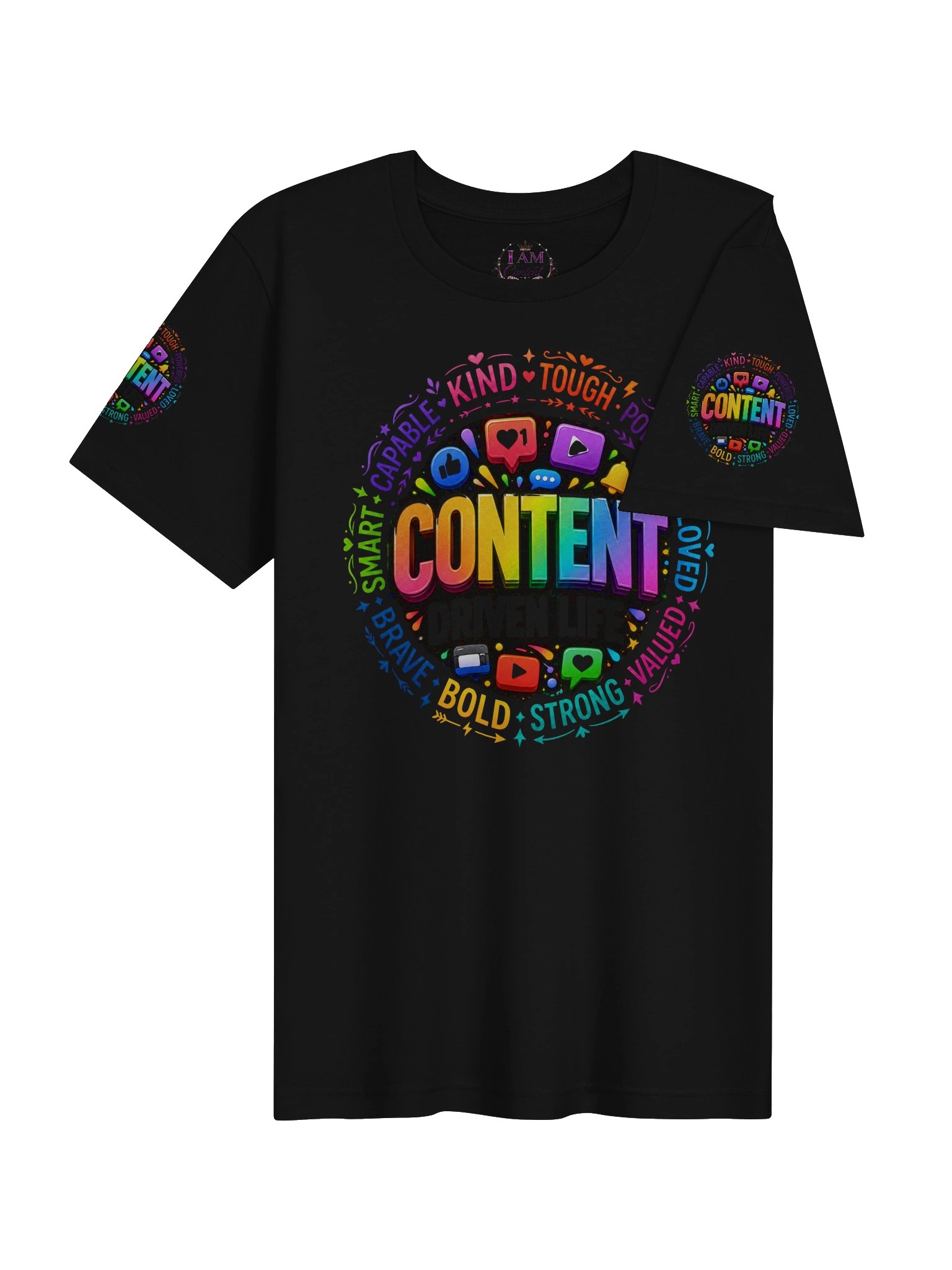 Content Driven Life Rainbow Tee product image (33)