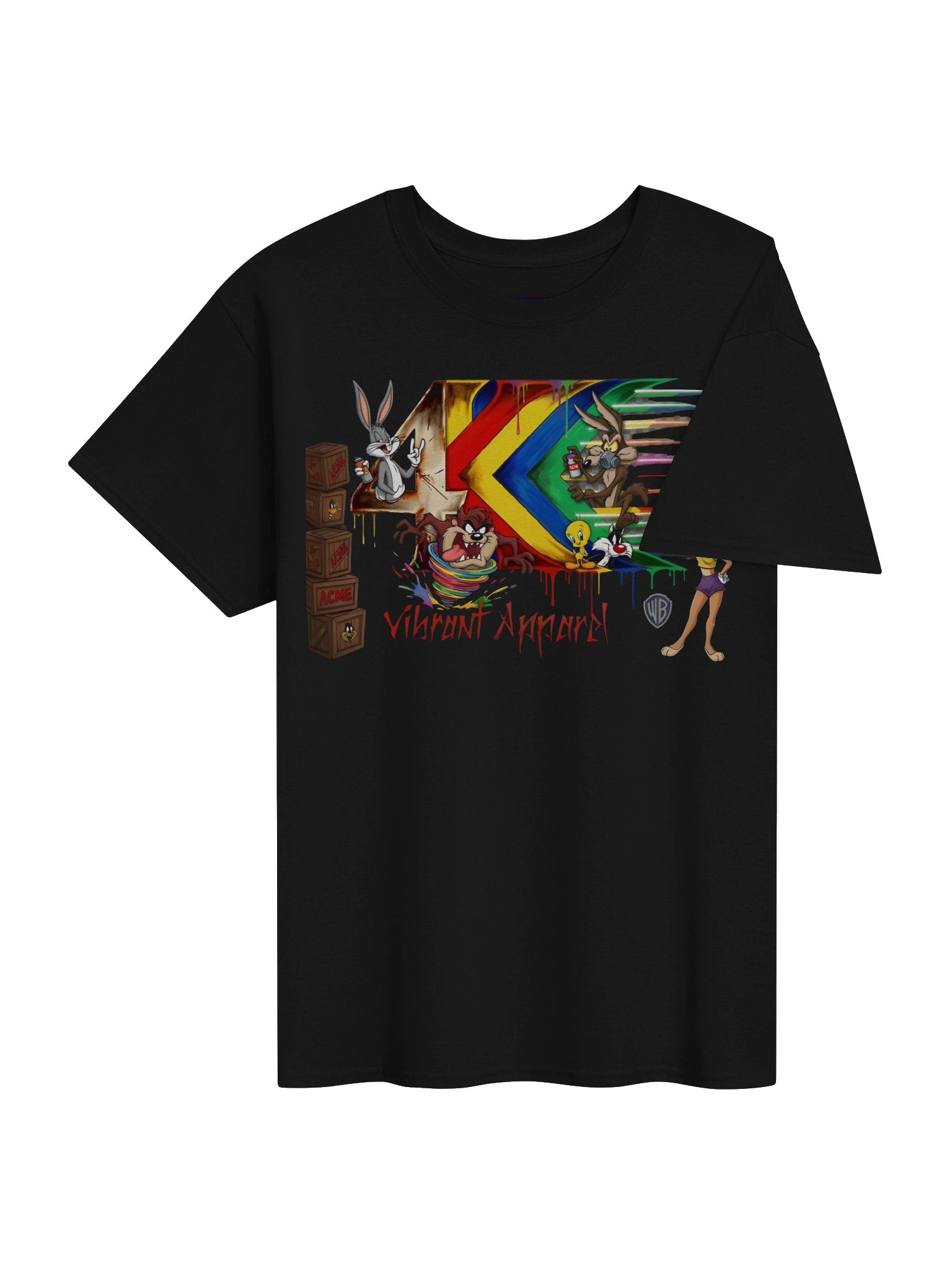 Vibrant Apparel x 4K Culture "Urban Nostalgia" Graphic Tee product image (37)