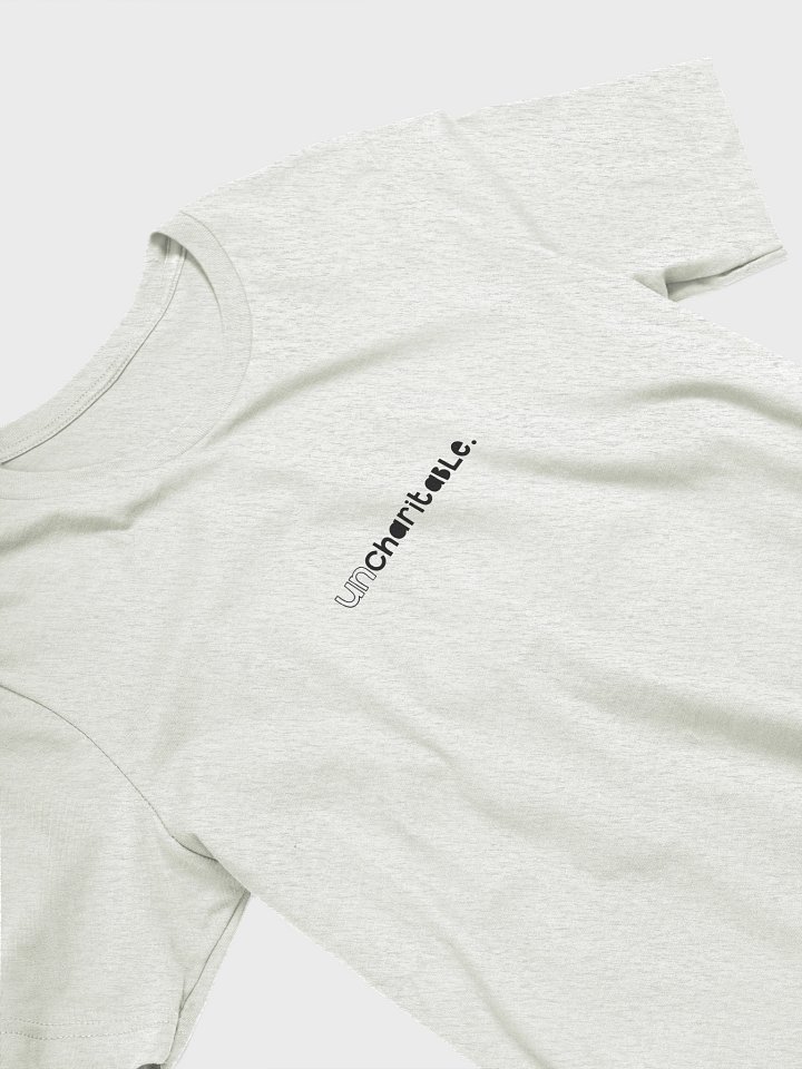 Uncharitable Subtle T-Shirt (light colours) product image (32)