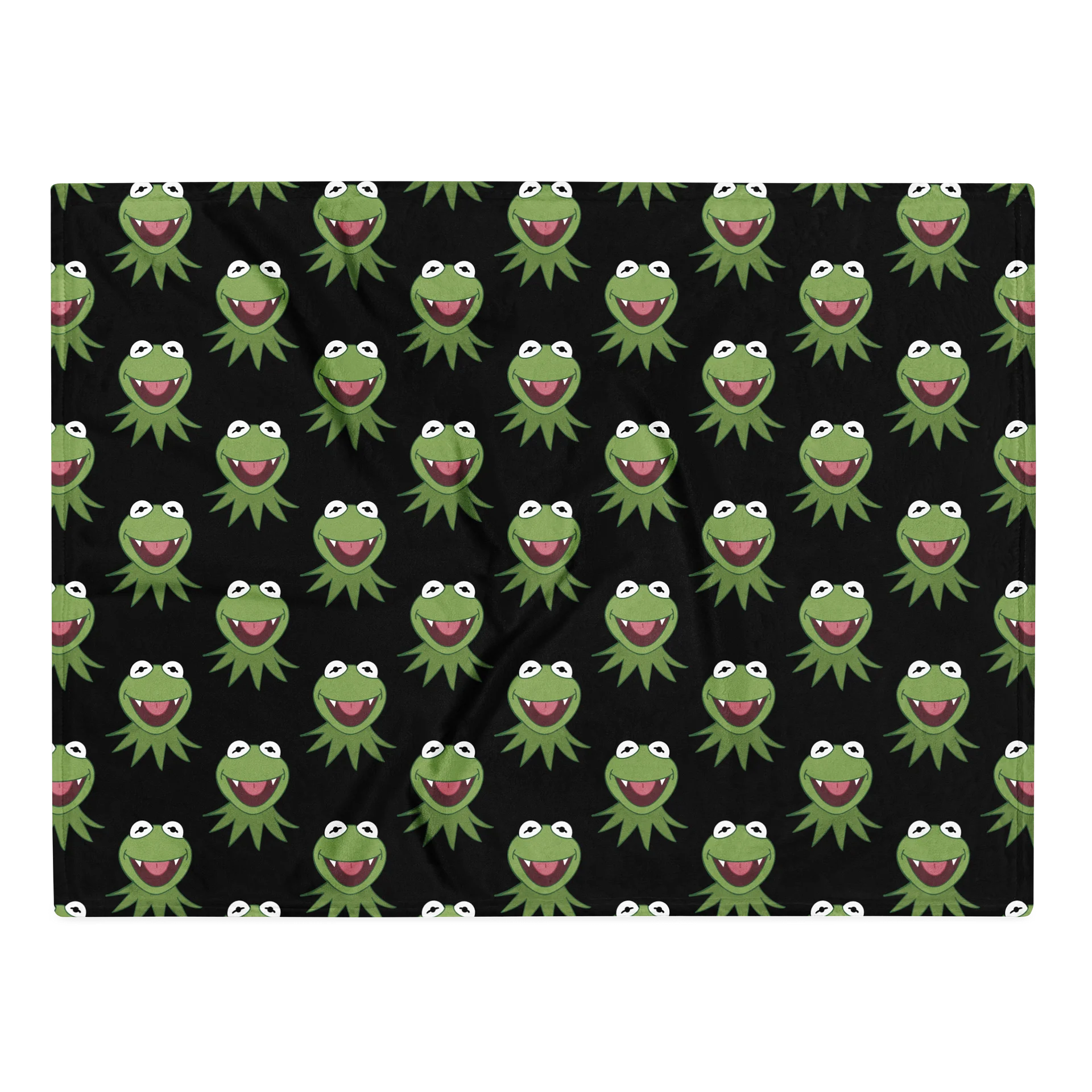 Vampire Kermit Throw Blanket product image (2)