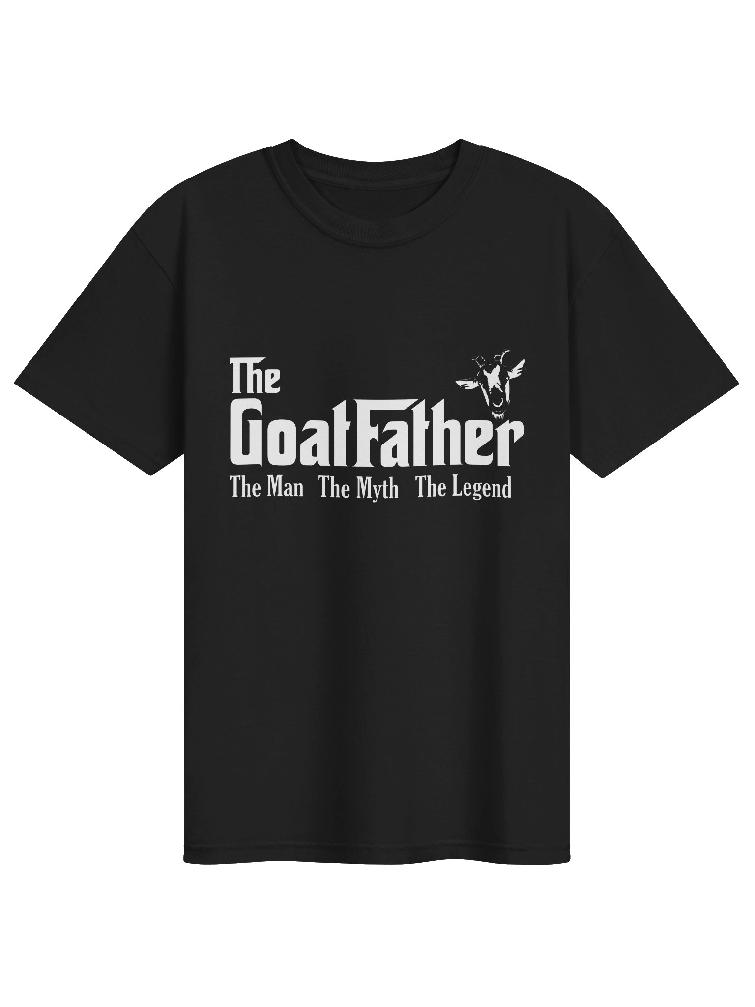 The GoatFather T-Shirt | The Man The Myth The Legend | Funny Goat Dad Gift product image (6)