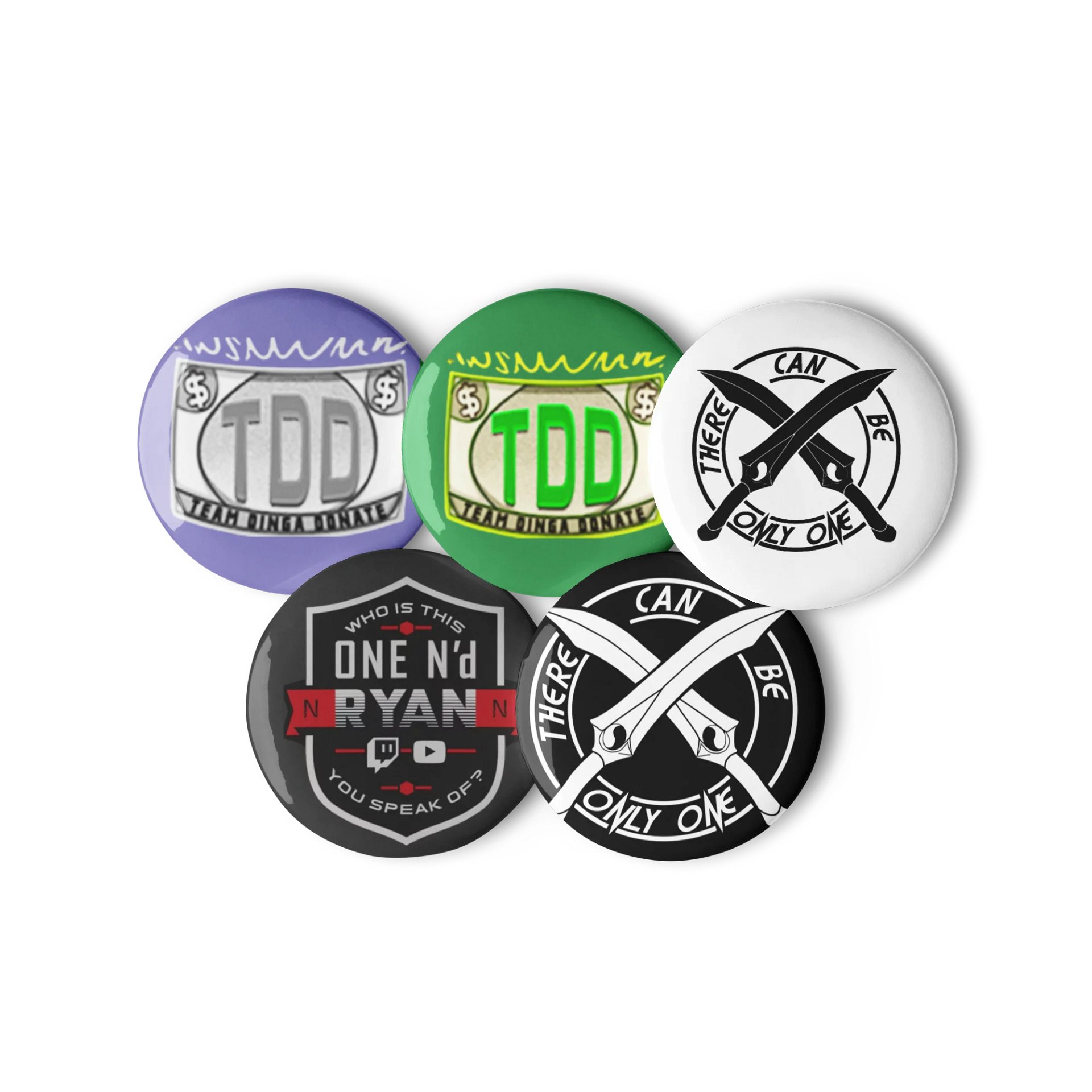 TeamDingaDonate Pin Set product image (3)