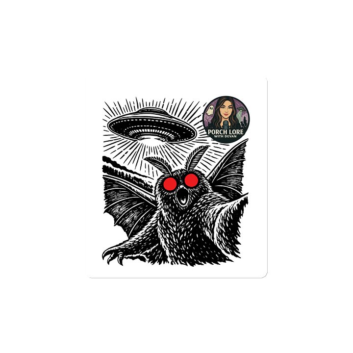 MOTHMAN SELFIE MAGNET product image (2)