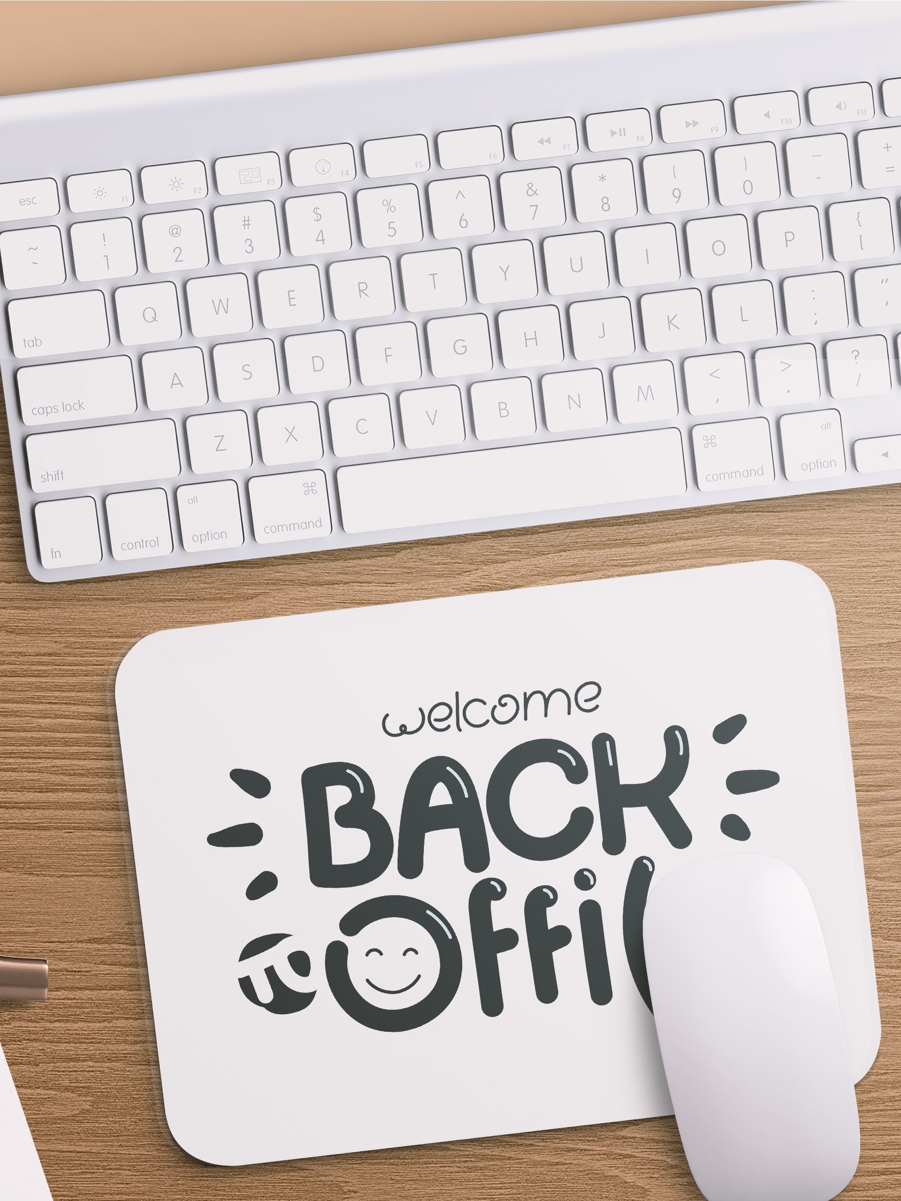 Welcome Back to Office – Mouse Pad product image (2)