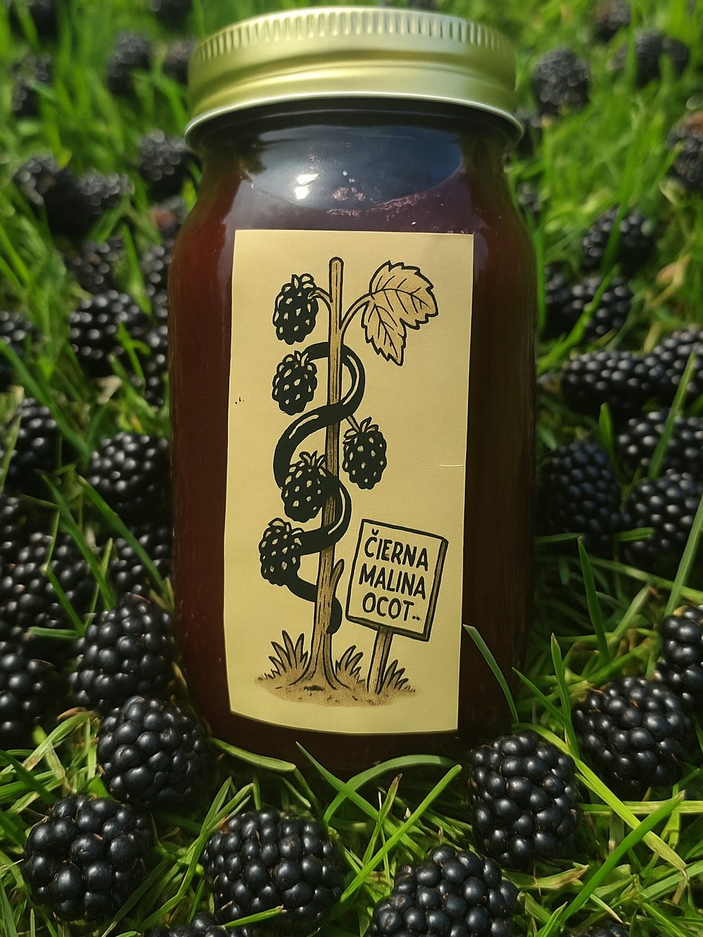 Čierna malina ocot product image (1)