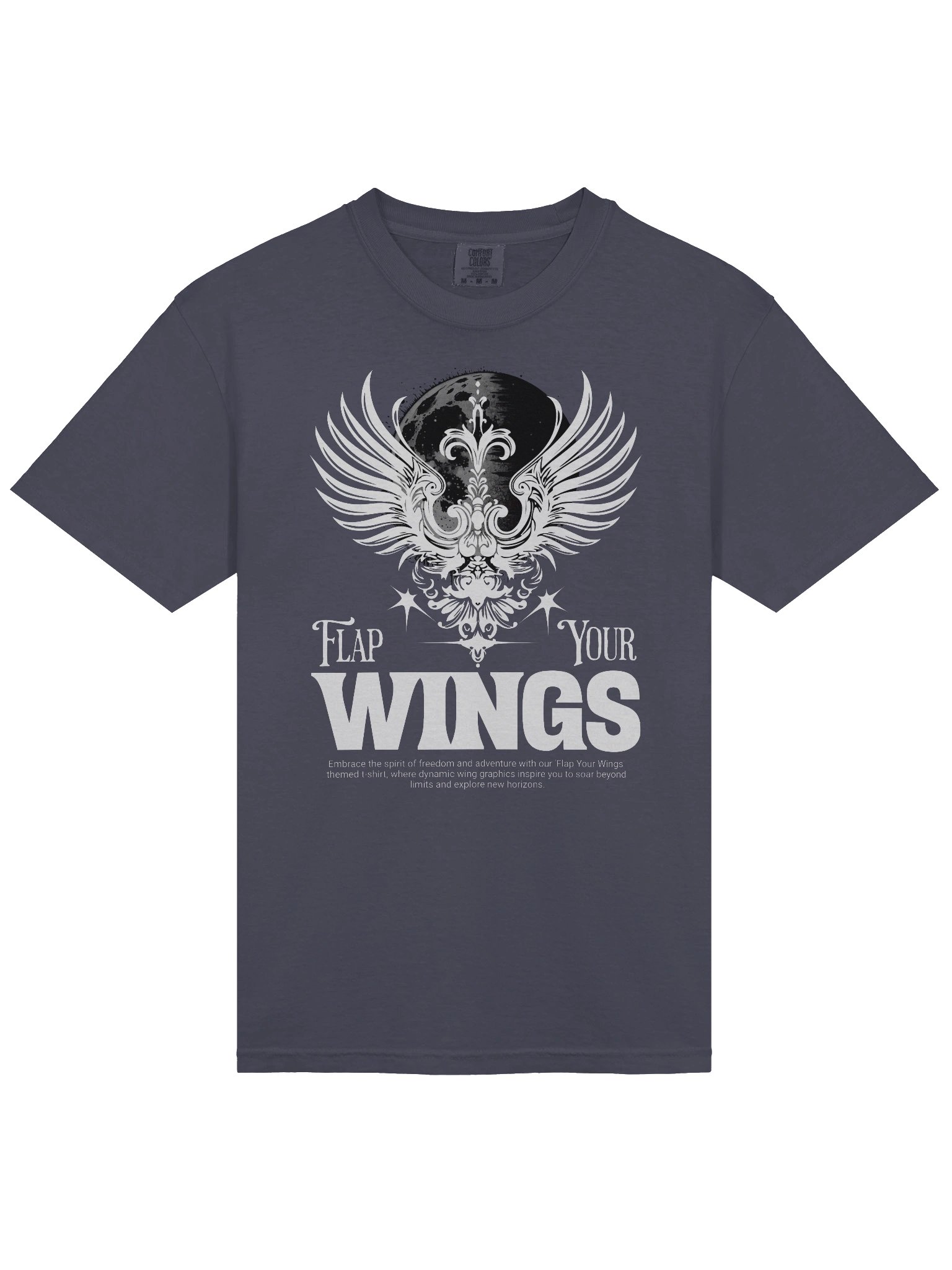 Stylish Flap Your Wings Graphic T-Shirt for Everyday Wear product image (22)