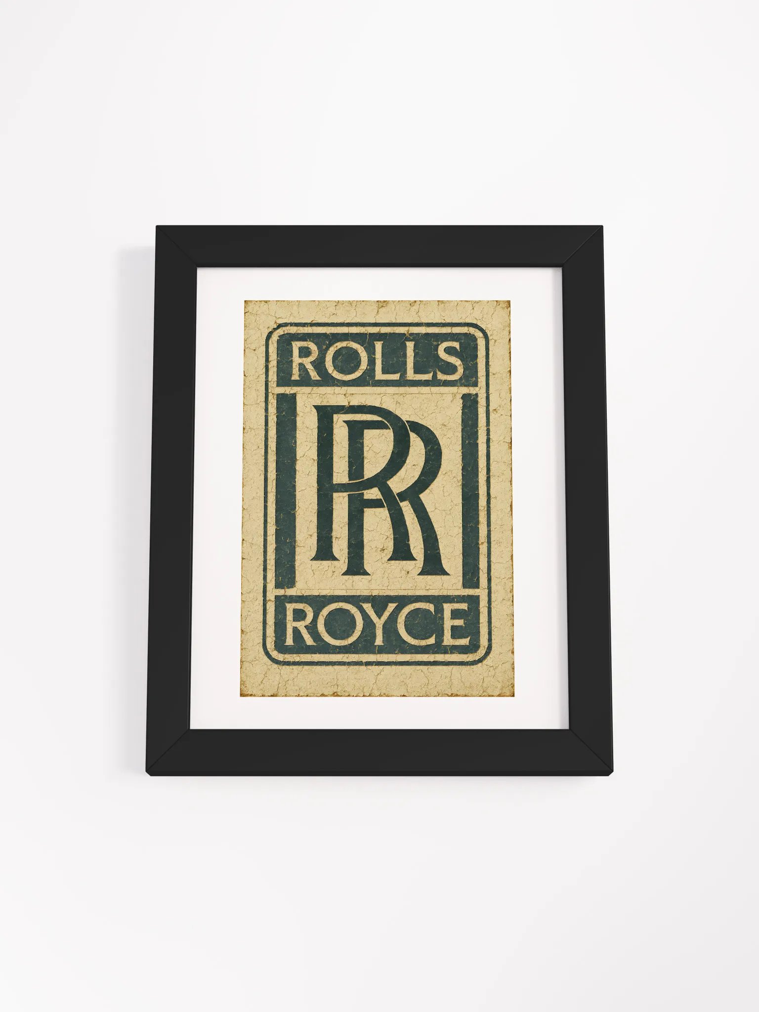 Vintage Rolls Royce Framed Poster product image (1)