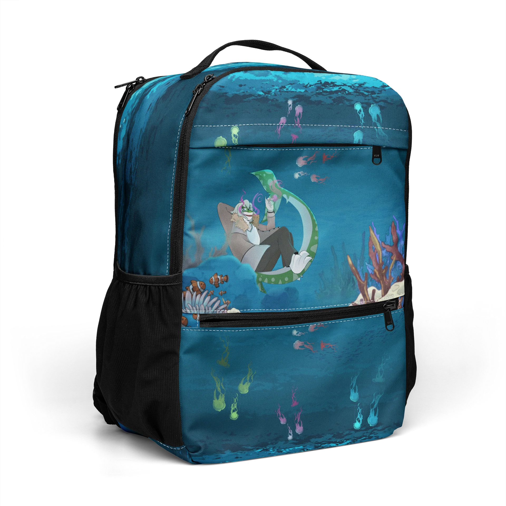 "Ocean's Delight" - Backpack product image (7)