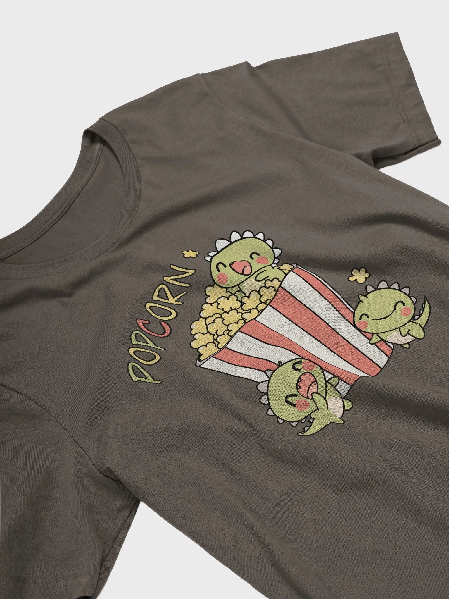 Dino Popcorn Party T-Shirt product image (29)