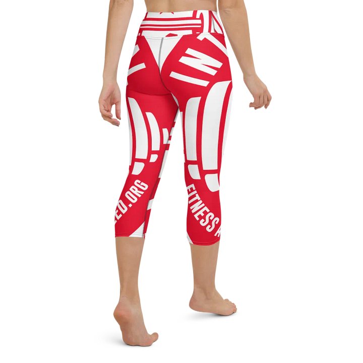 IFBNewsfeed.Org's All-Over Print Yoga Capri Leggings product image (2)