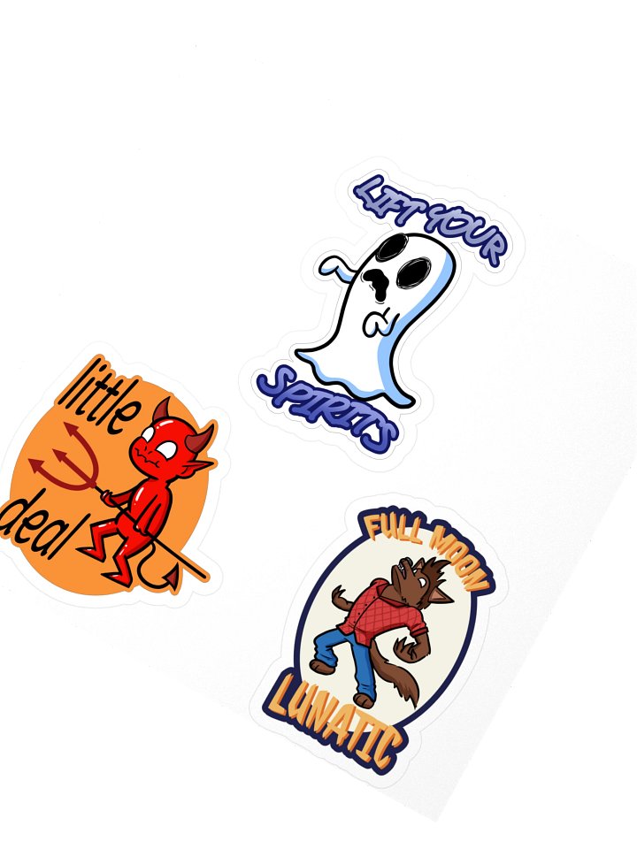 Haunted Sticker Pack product image (2)