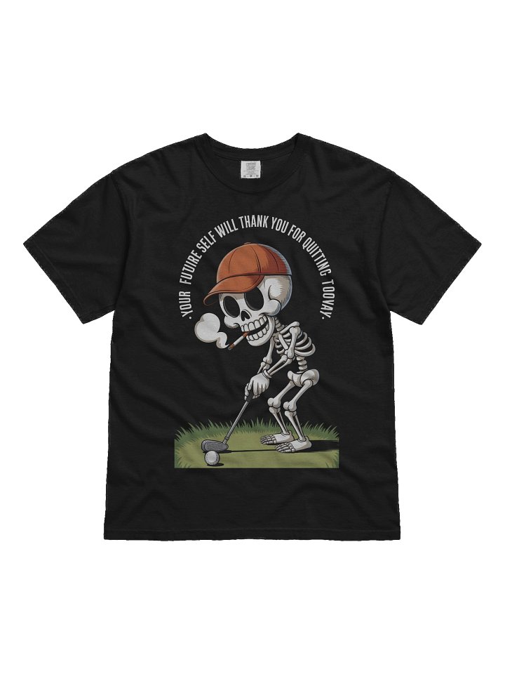 Golfing Skeleton Vintage T-Shirt product image (3)