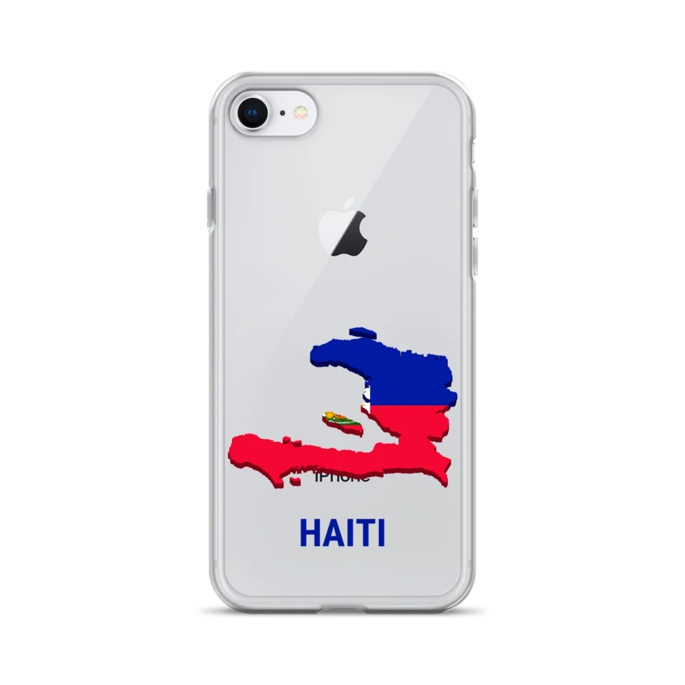 Haiti 2026 World Cup Flag iPhone Tough Case - Haiti Soccer Phone Cover - Dual Layer Protective Case product image (1)