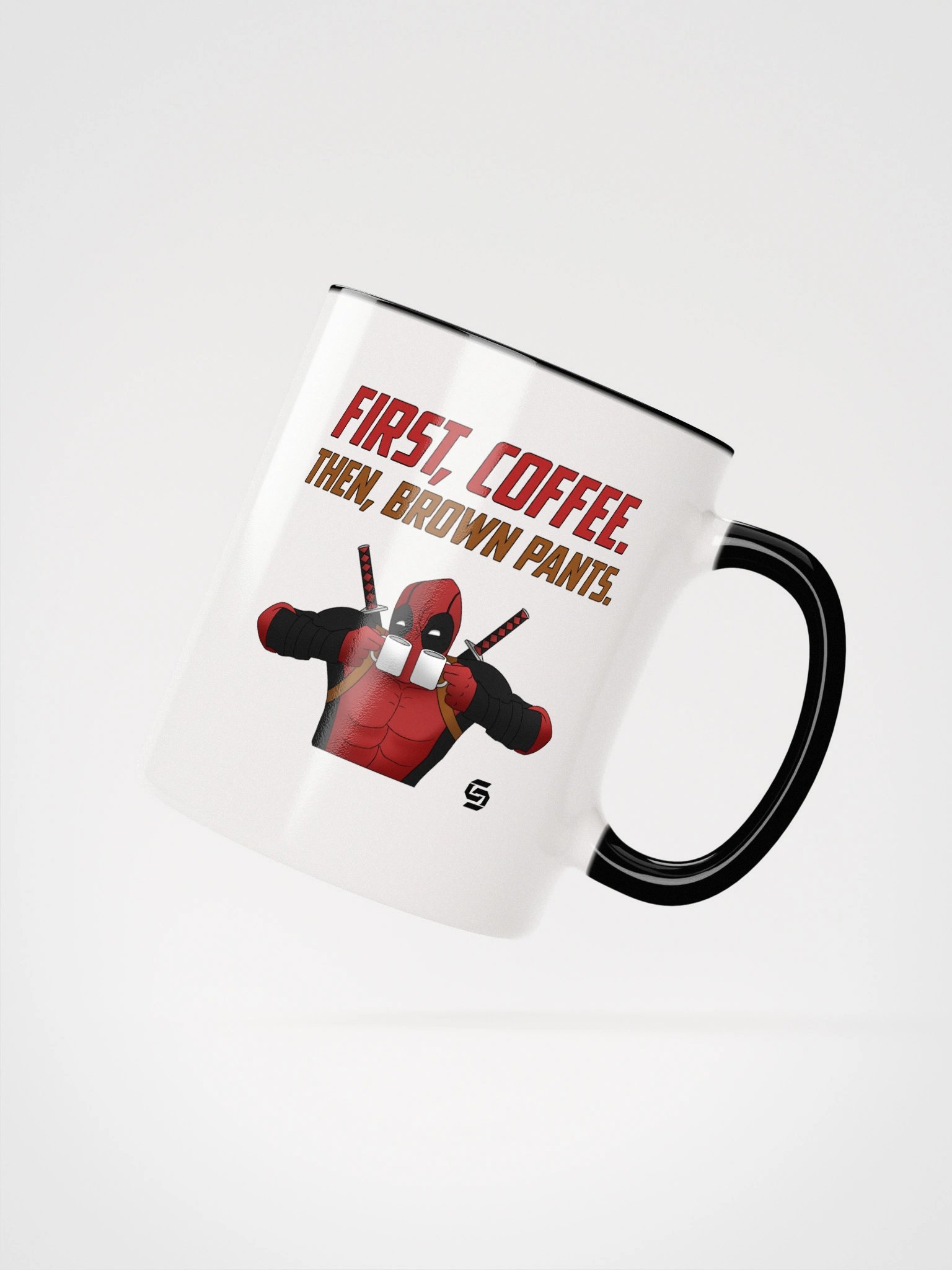 Deadpool Brown Pants Coffee Mug product image (2)