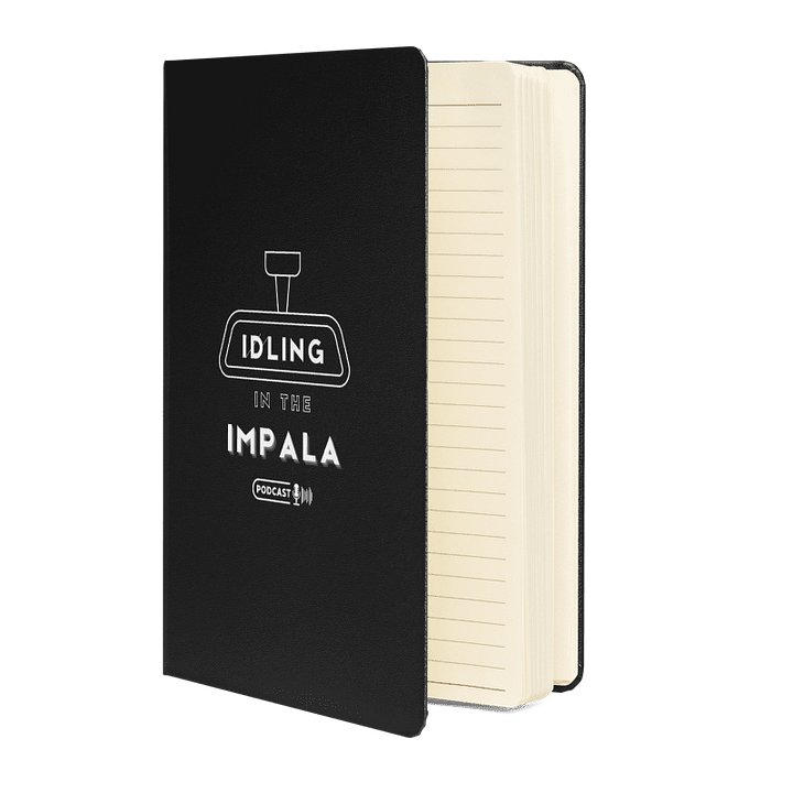 Idling in the Impala - Lined Notebook - Black product image (2)
