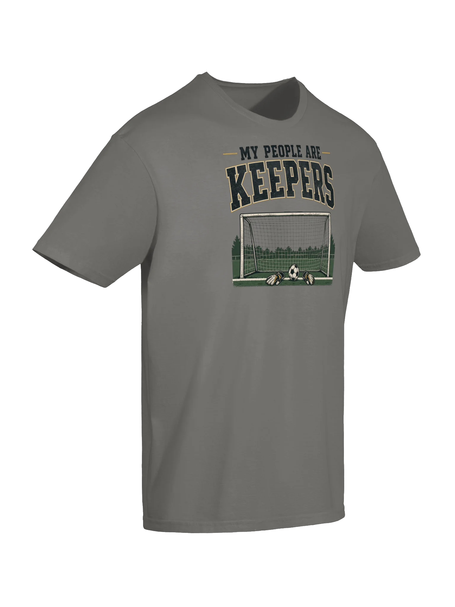 My People Are Keepers Soccer T-Shirt product image (6)