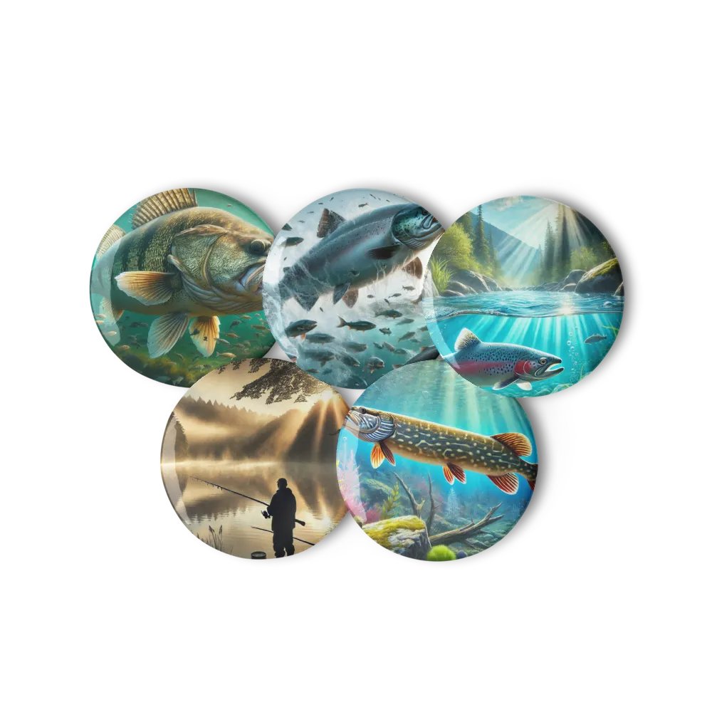 Aquatic Wonders Pin Button Set product image (11)