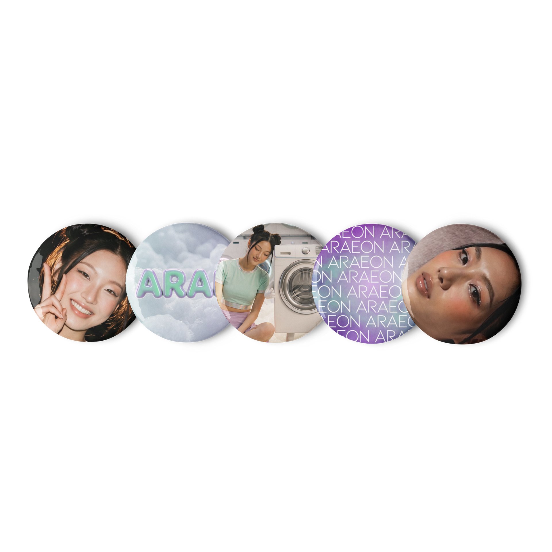 3-2-1 SPIN | Collector Button Pin Set product image (1)