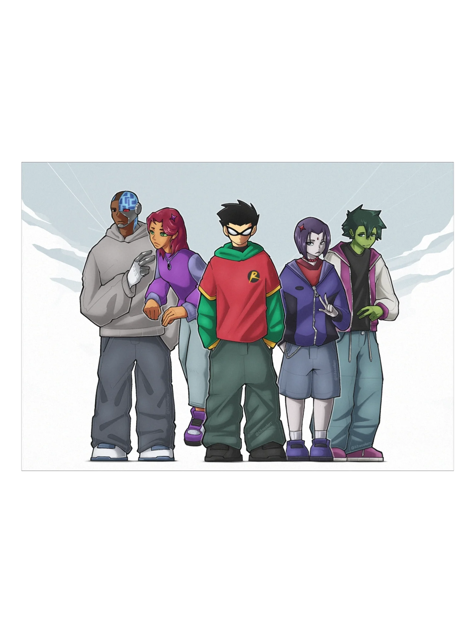 "TEEN TITANS" Poster product image (1)