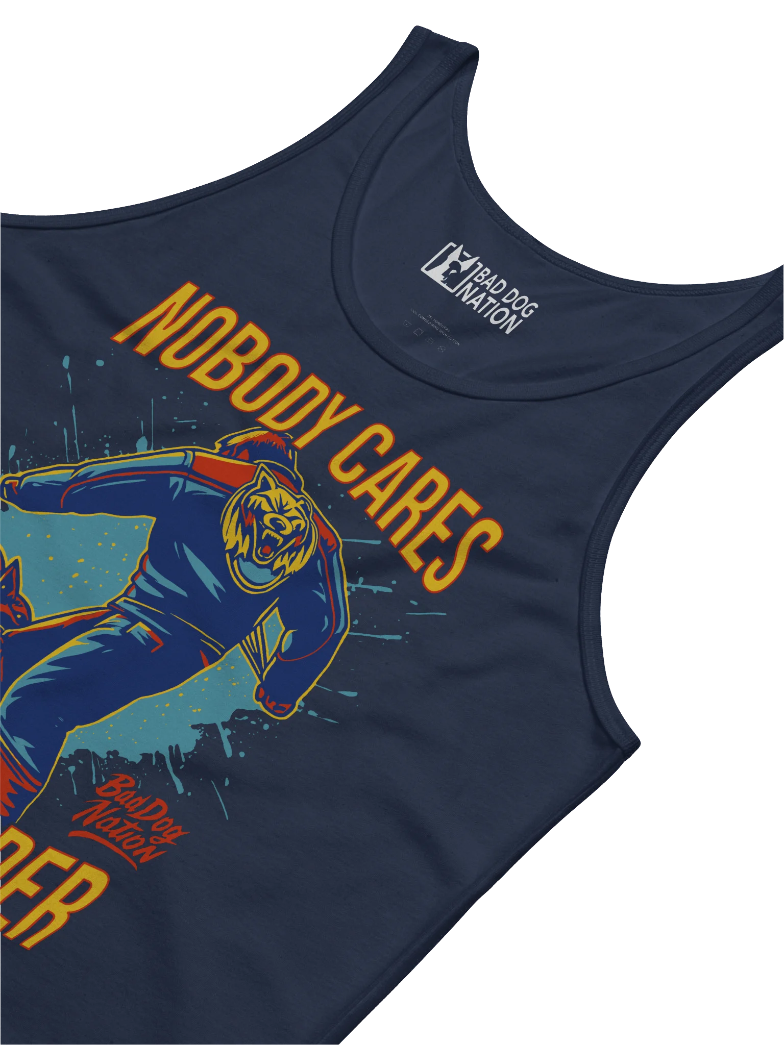 Nobody Cares Train Harder - Premium Unisex Tank Top product image (2)