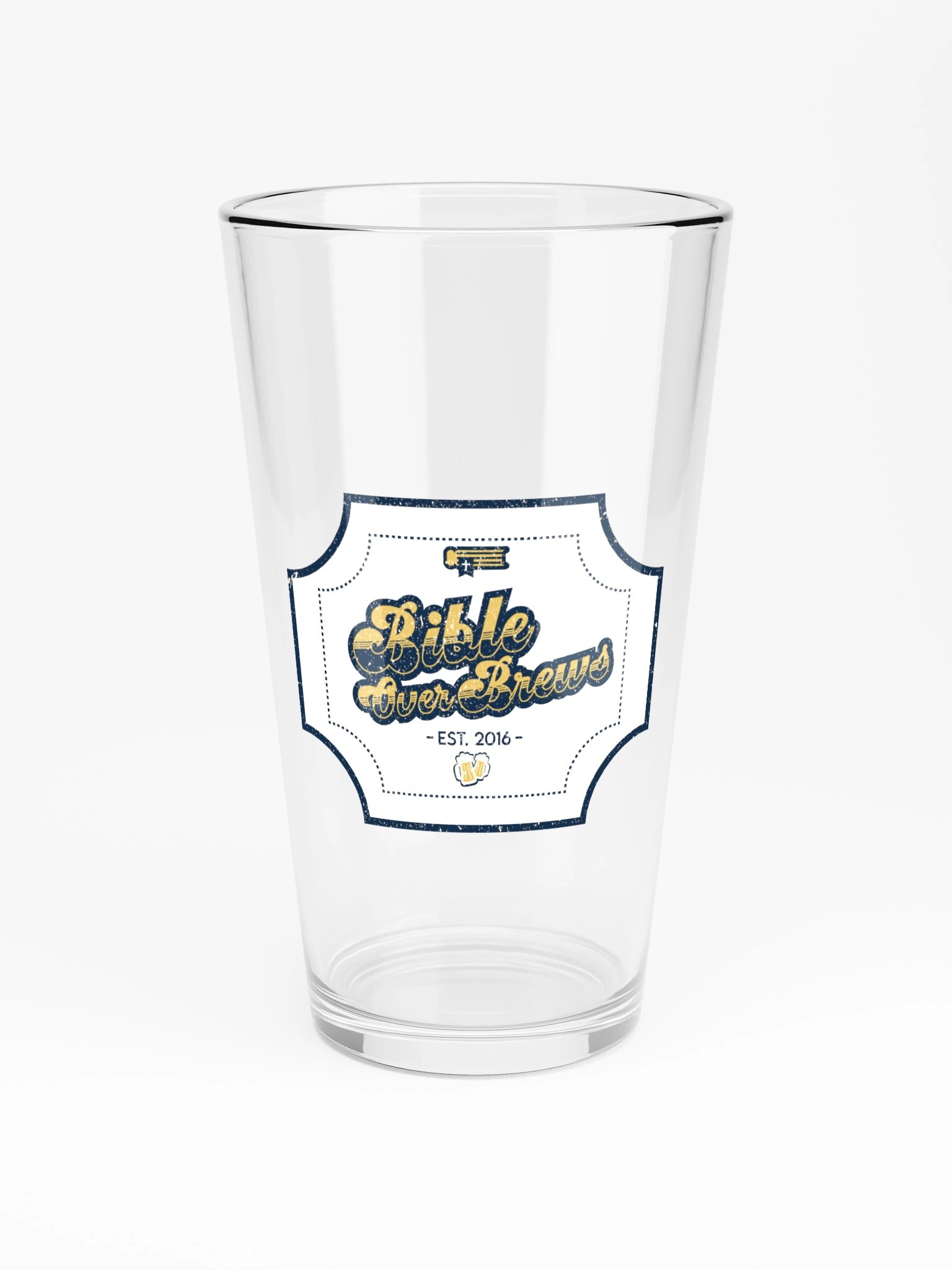 Bible over Brews Beer Glass product image (3)