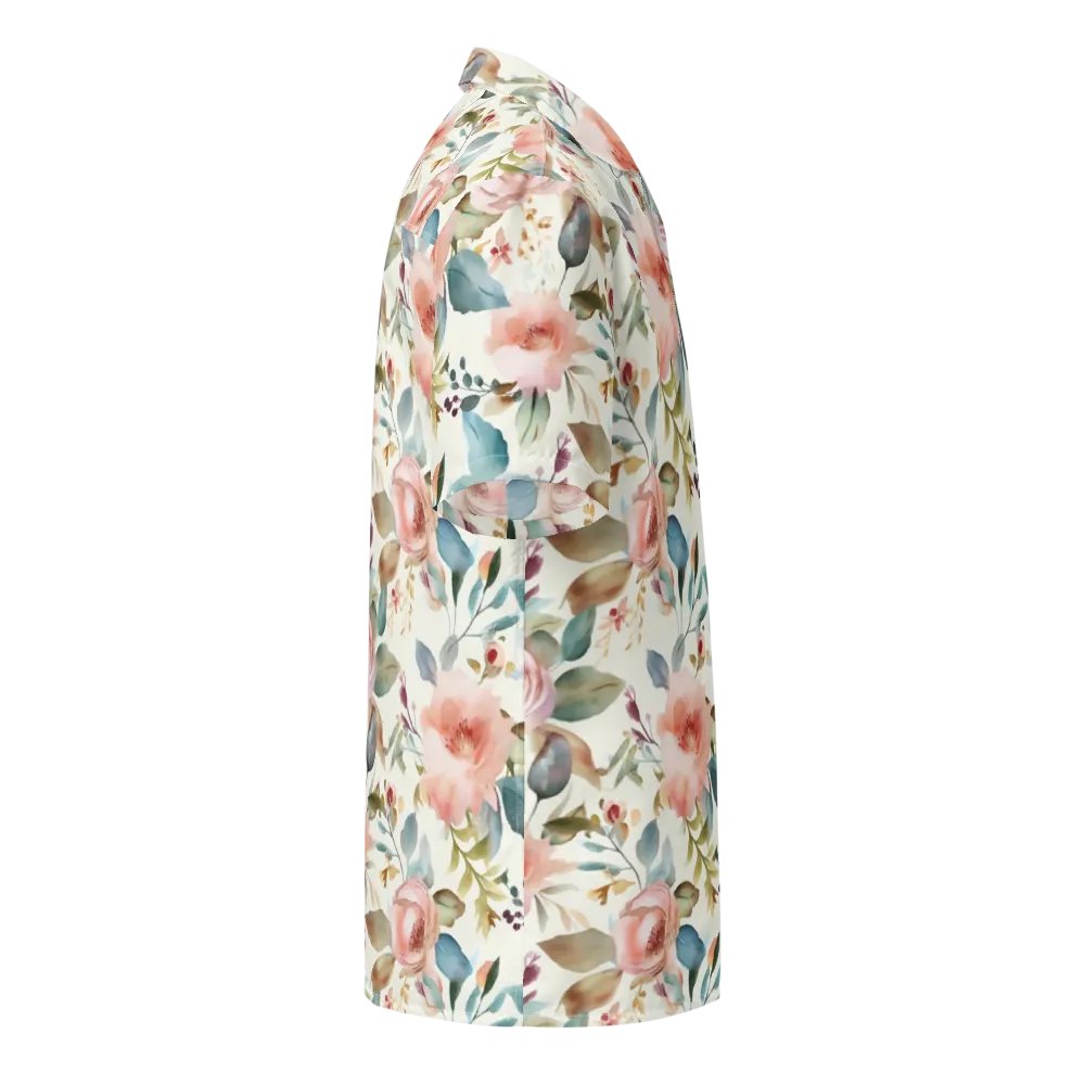 PINK ROSES HAWAII SHIRT product image (4)