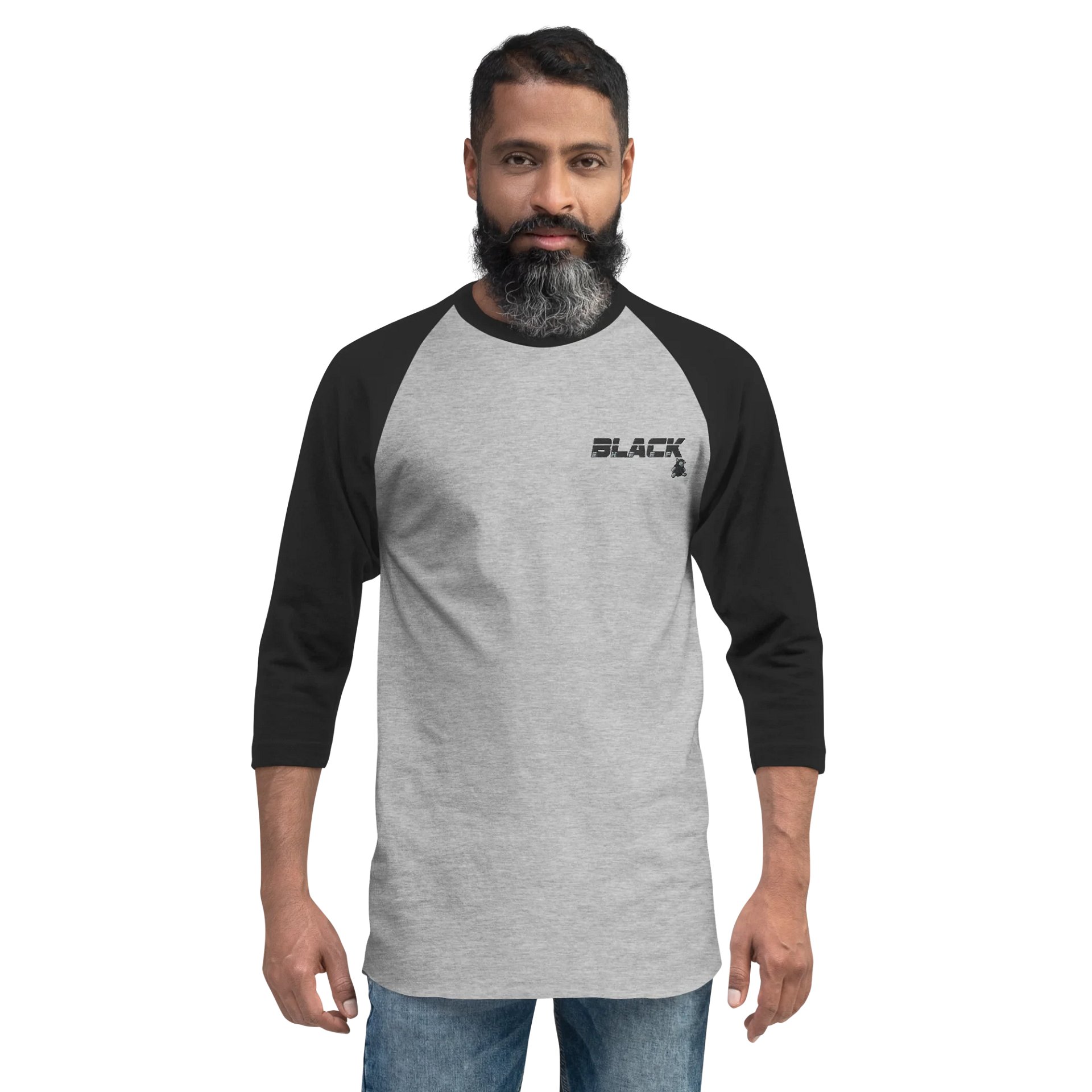 ¾ Black Sheep Raglan Tee product image (11)