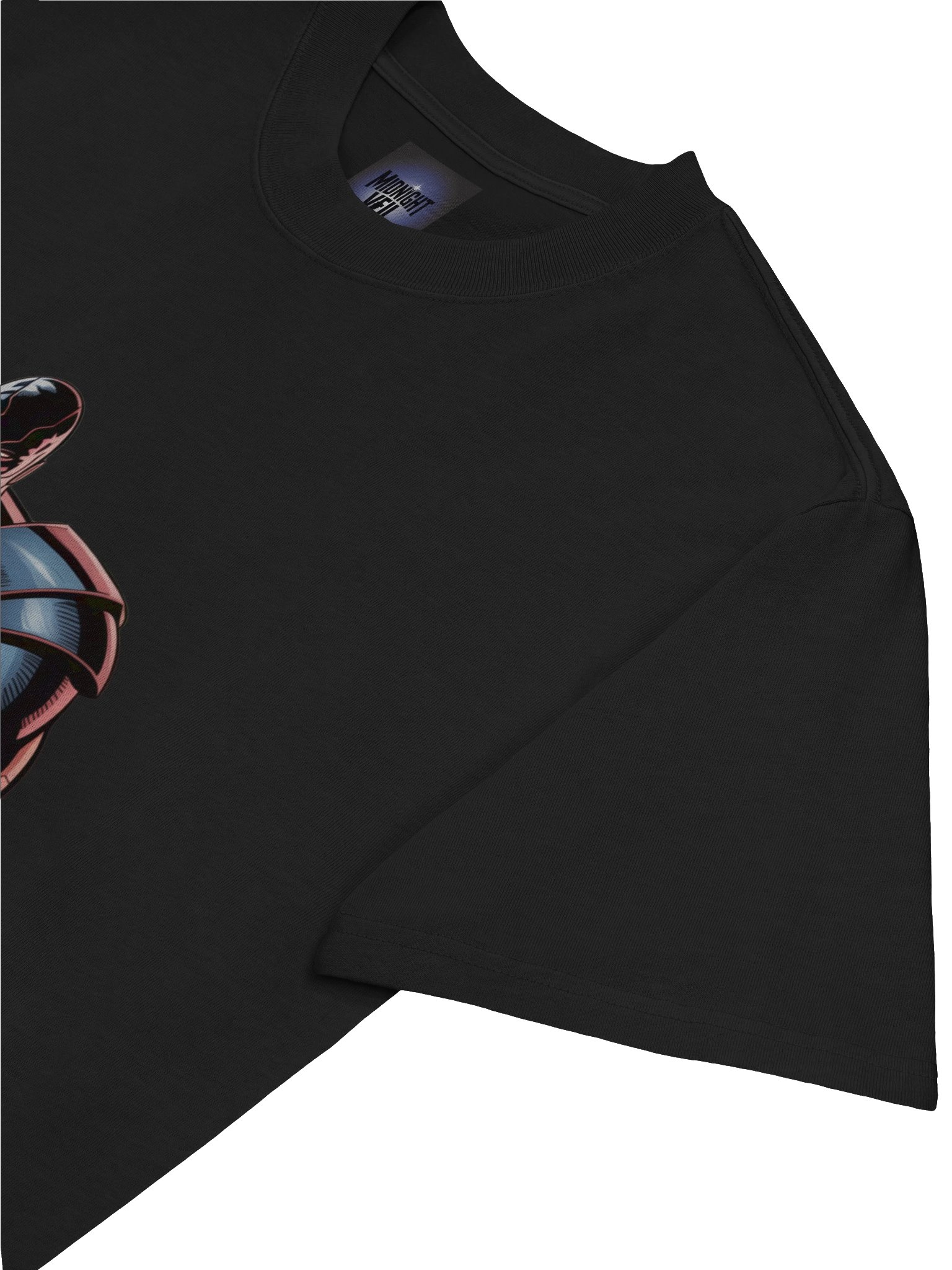Voidheart Radiance: Darkseid Oversized Faded T-Shirt product image (7)