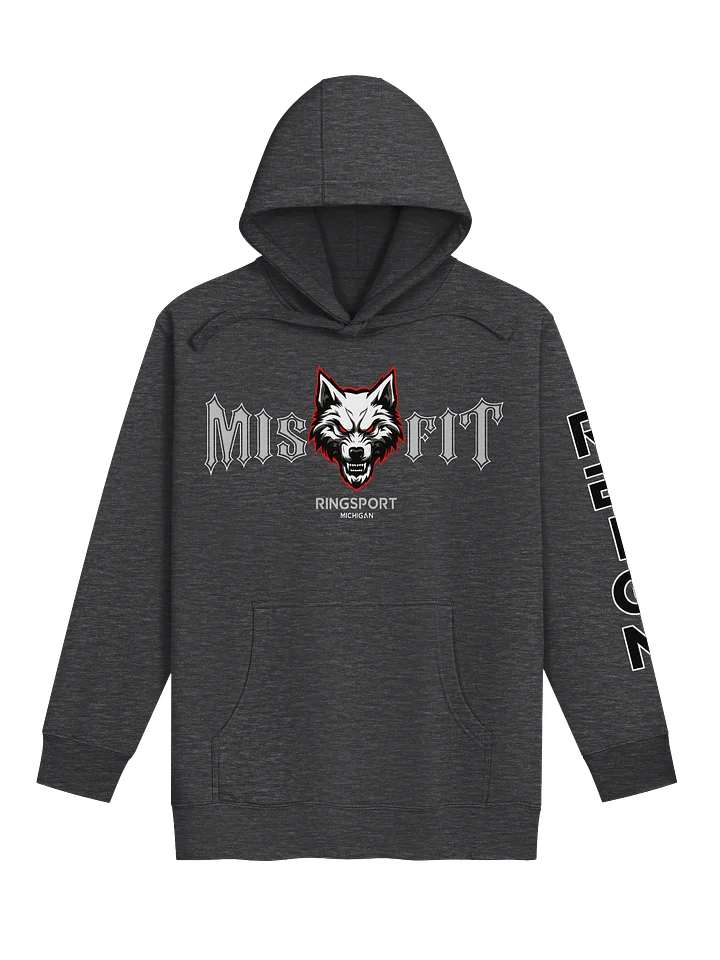 REIGN Sleeve Misfit Ringsport - Premium Hoodie chest and back product image (1)