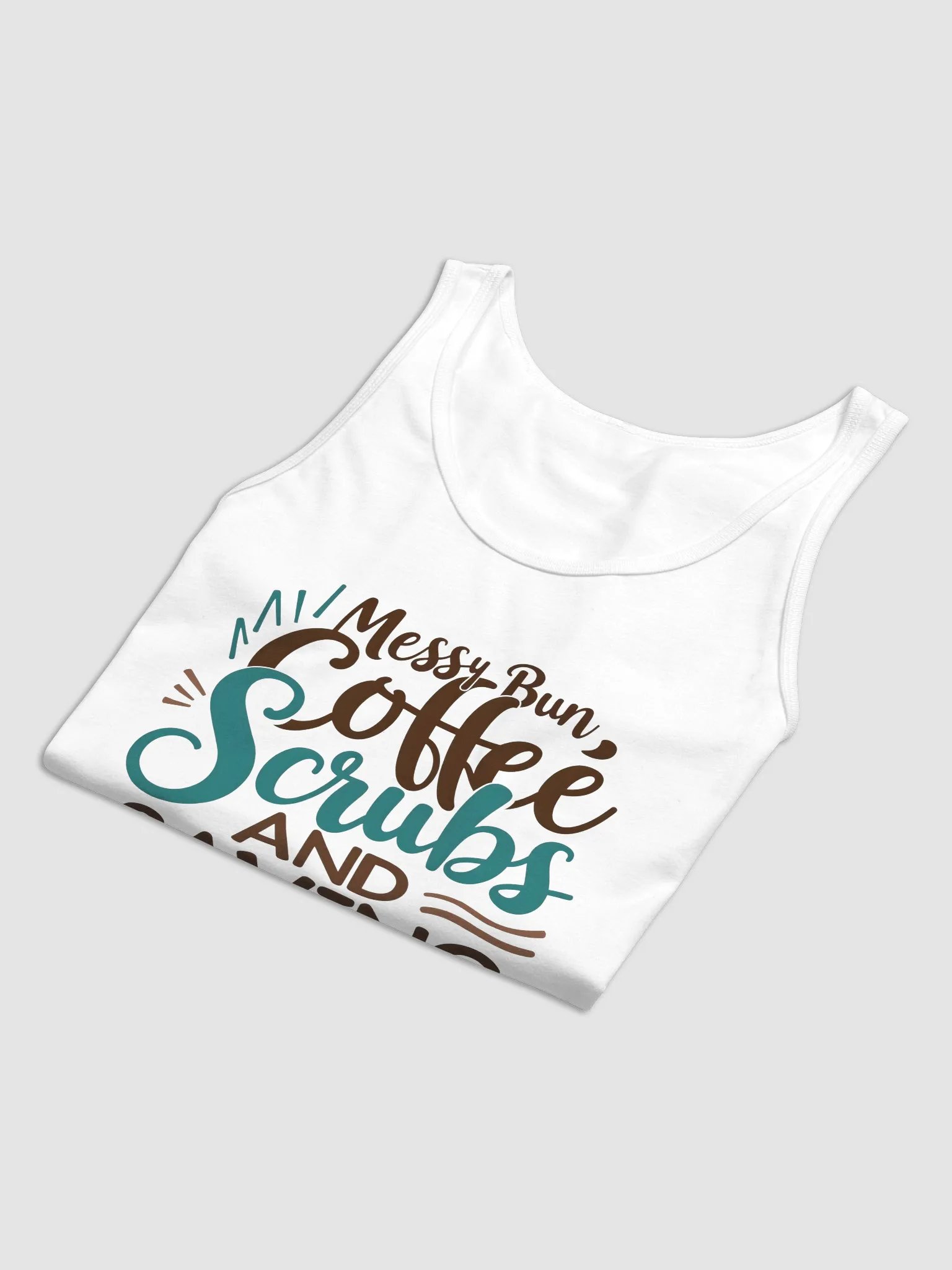 Messy Bun & Coffee Tank product image (8)
