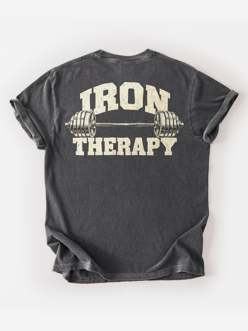 Iron Therapy Oversized Gym Tee | Gym Shirt for Men product image (1)