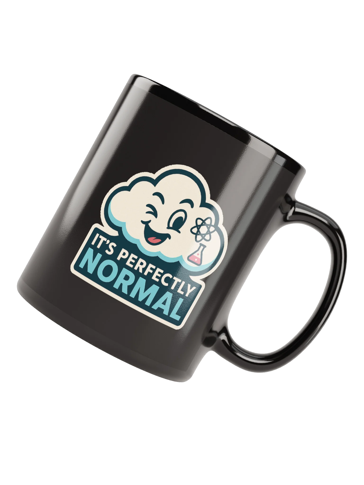 The GHR Perfectly Normal Cloud Mug — by Glam Ham Radio product image (4)