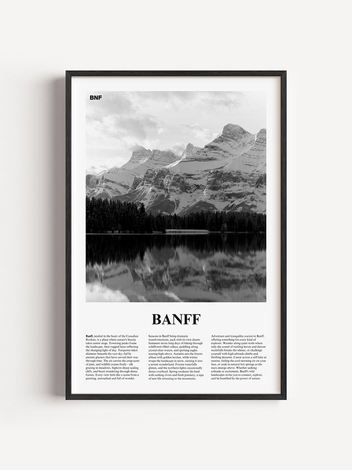 Banff 02 Newspaper Poster product image (1)
