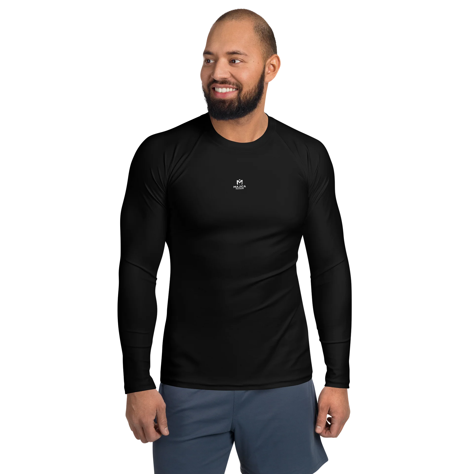 All-Over Print Men’s Rash Guard by MAJICA Maison product image (1)