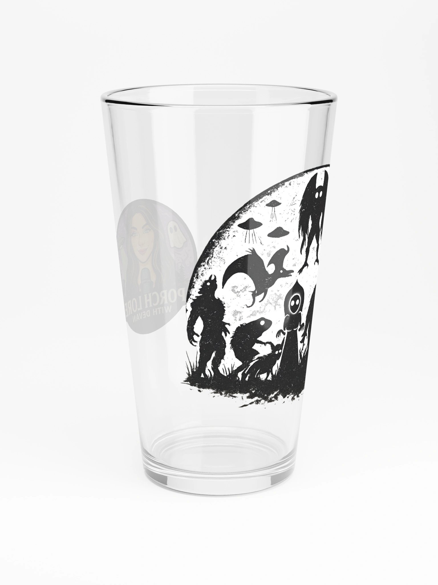 CRYPTID MOON SHAKER PINT GLASS 16oz product image (4)