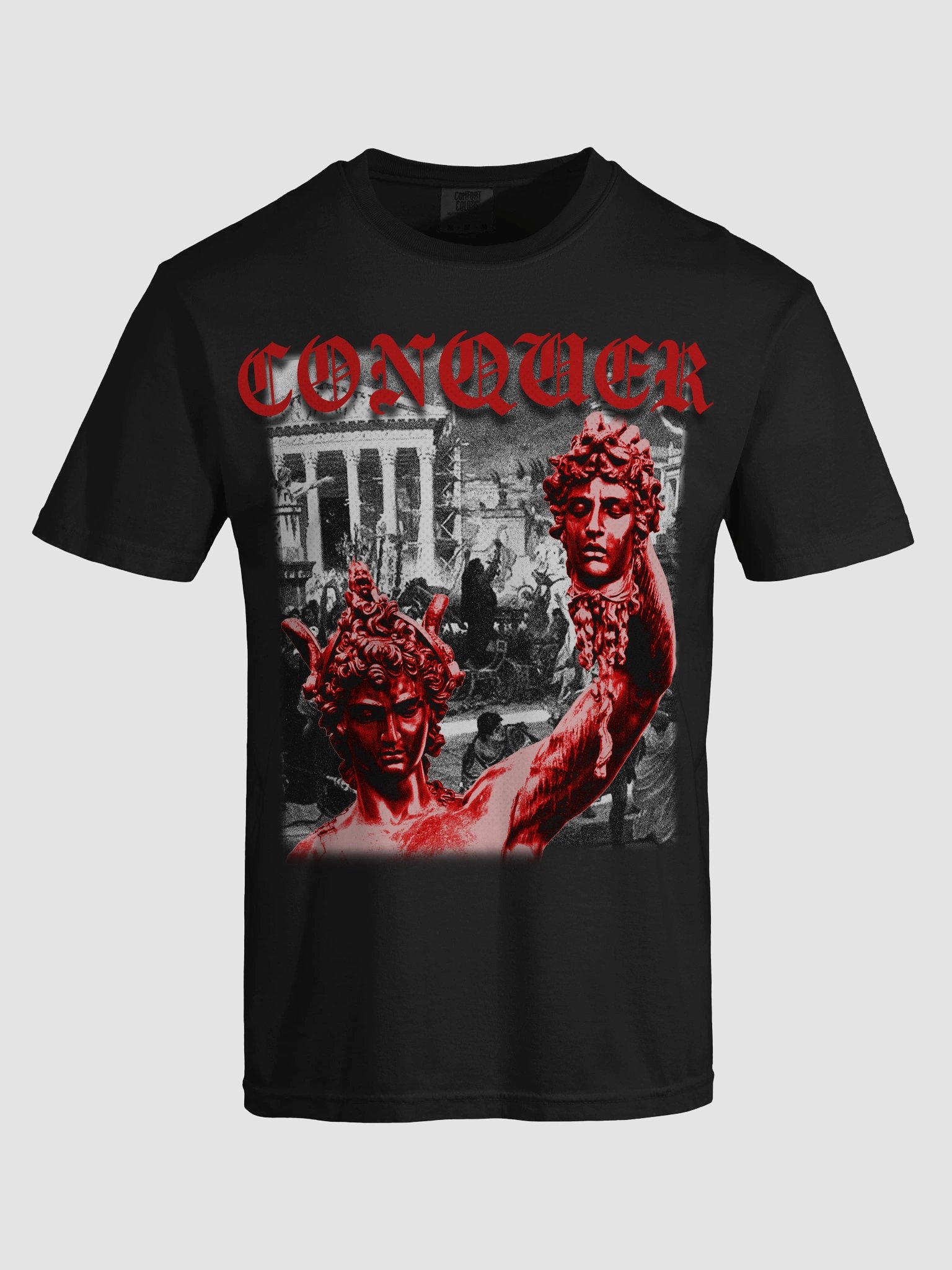 CONQUER - T-Shirt (Black) product image (7)