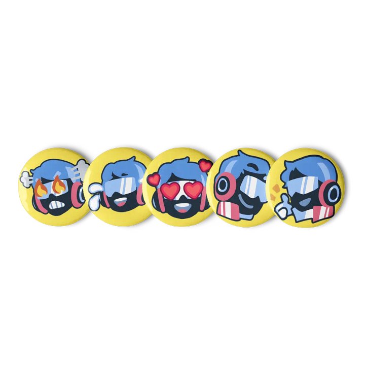 Spin Rhythm XD Jim Rhythm Pins product image (1)