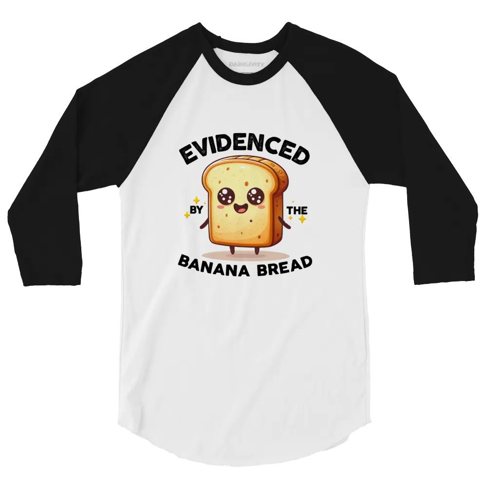 Evidenced by the Banana Bread | Baseball Tee product image (2)