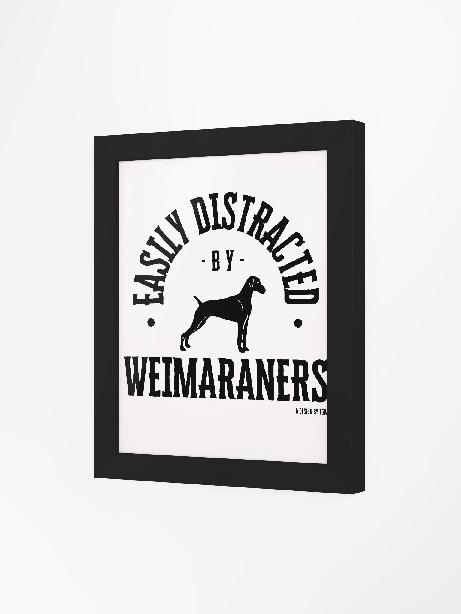 Easily Distracted - Framed Print product image (17)
