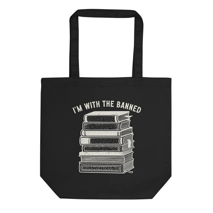 i'm with the banned black tote product image (1)