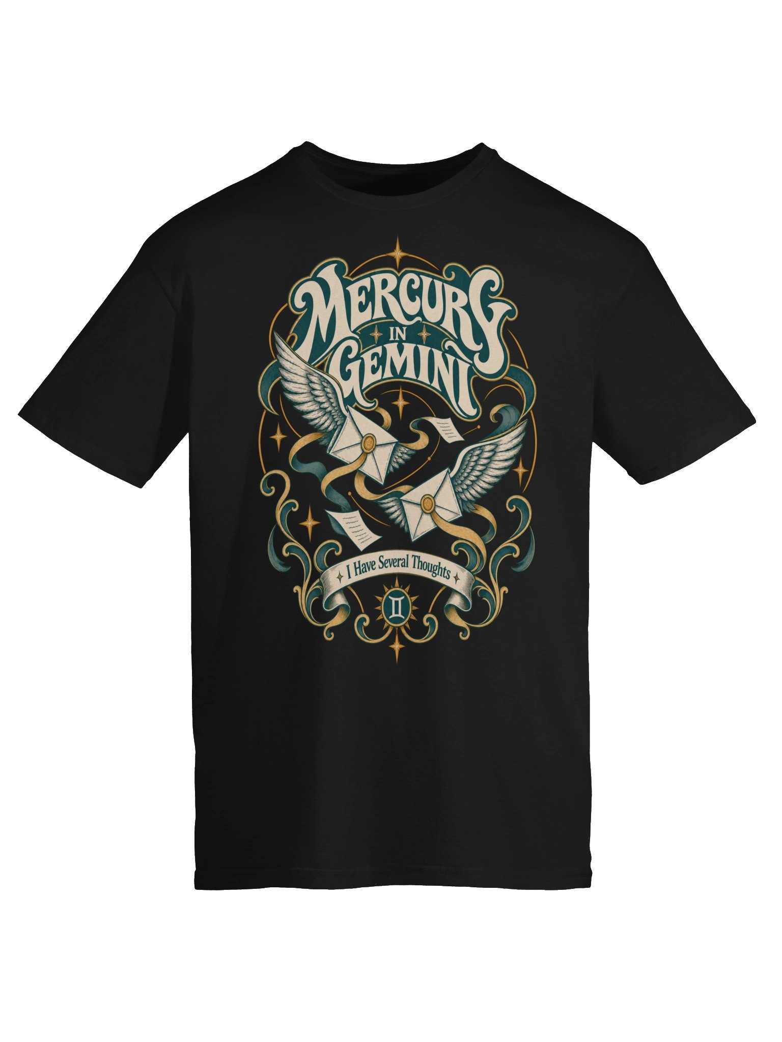 Mercury in Gemini I Have Several Thoughts Tee product image (35)