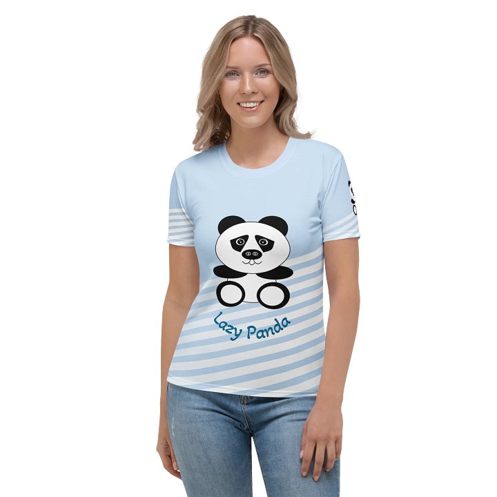 Lazy Panda All-Over Print Women's T-Shirt product image (2)