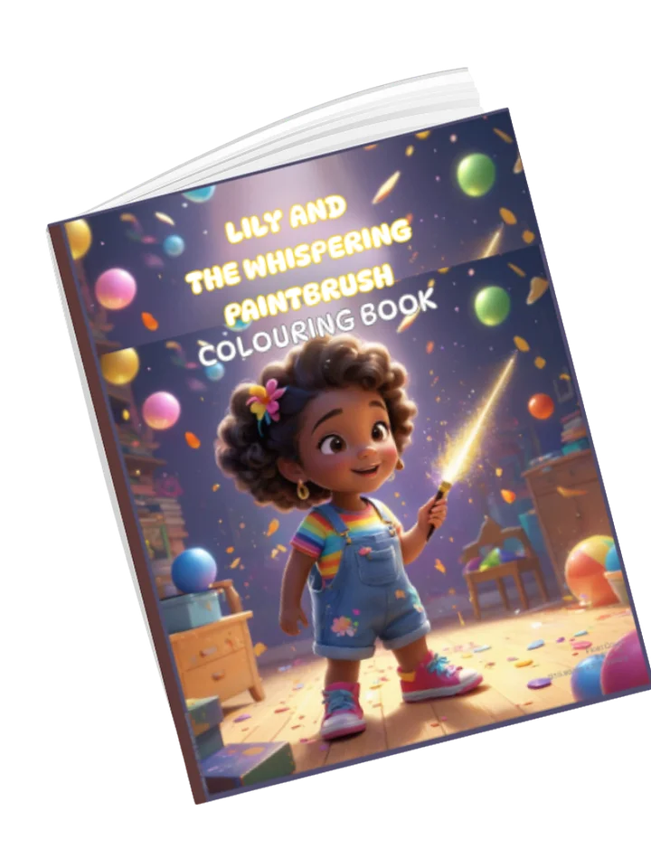 Lily and the Whispering Paintbrush' Coloring Book product image (1)