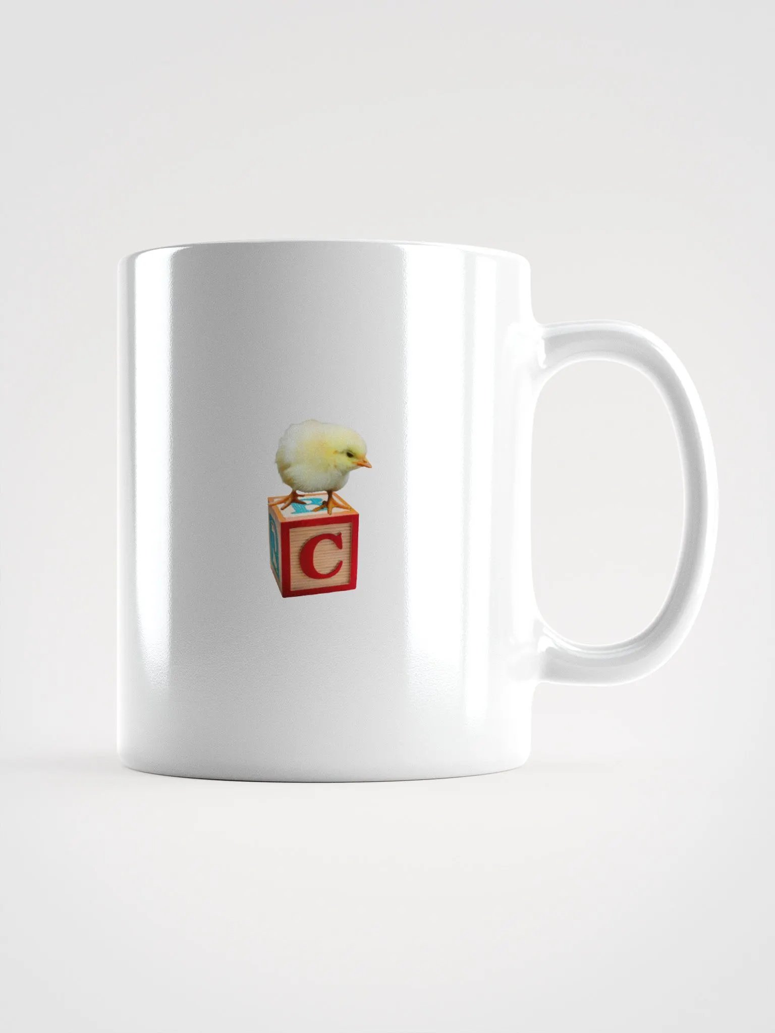 Rooster King mug Kid friendly version product image (1)