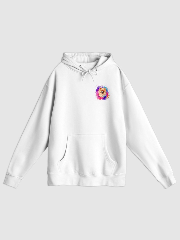 Vibrant Fluffy Dog Splash Hoodie product image (1)